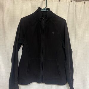 Champion Black Athletic Zip-Up Jacket